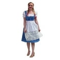 thumbnail image 3 of Dirndl Trachten Haus 3 Piece Long Sky Blue German Oktoberfest Dirndl Dress 20, 3 of 9
