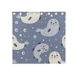 thumbnail image 5 of Many Seals Curtains Grommet Black Out 54 Inch Length Curtain Drapes for Bedroom Living Room 2 panels set, 5 of 5