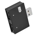 thumbnail image 4 of USB2.0 Hub Splitter Adapter, USB2.0 Hub with Two USB Ports, Twin Charger Splitter Adapter Suitable for Any Mobile Device, Portable, Plug and Play, 4 of 7