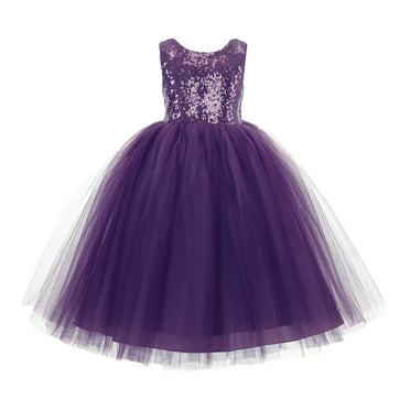 Big Girl Stunning Lace Tulle Rhinestones Holiday Party Flower Girl ...