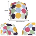 thumbnail image 6 of Kll Polka Dot Winter Fall Beanie Knit Hats For Men & Women - Warm & Soft Stylish Toboggan Caps For Cold Weather, 6 of 9