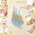 thumbnail image 2 of Coolnut 3 PCS Cute Giraffe Pumpkin Baby Muslin Washcloths, Hello Fall Face Towel Burp Cloths Ultra Soft Absorbent Cotton Bath Wipes Towels for Newborn Boys Girls, 2 of 6