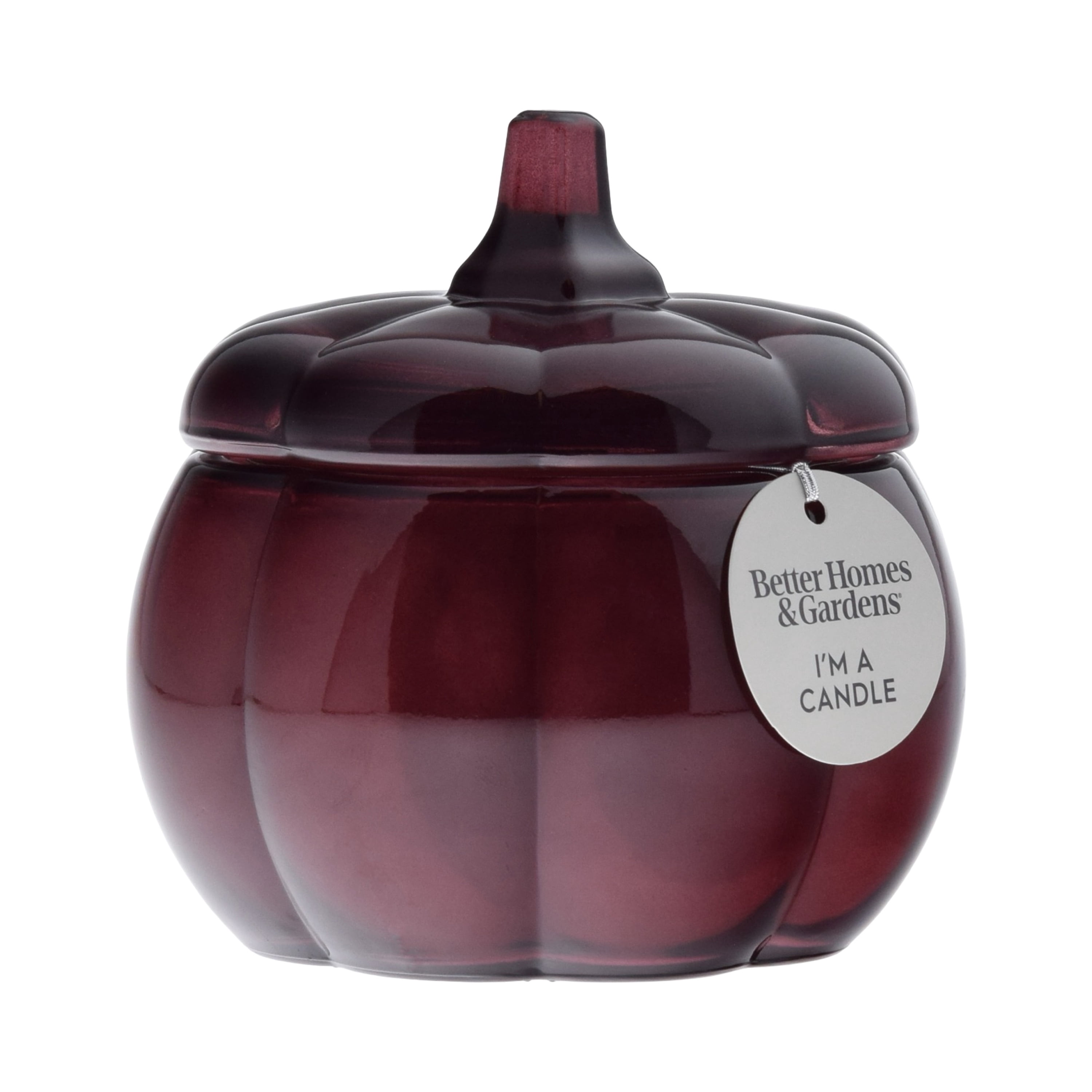 Better Homes and Gardens 3-Wick Pumpkin Jar Candle, Spicy Cinnamon Stick, 30 oz