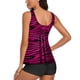 thumbnail image 3 of WILLBEST Traje de Baño Completo para Mujer Traje de Baño Tankini de Dos Piezas conjunto de Tankini de Cintura Alta Traje de Baño Sexy, 3 of 4