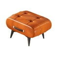thumbnail image 2 of simhoa Foot Stool Comfortable Shoe Changing Stool for Apartment Bedside Living Room Orange, 2 of 8