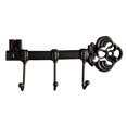 thumbnail image 1 of Decorative Wall Mounted Skeleton Key Holder Vintage Cast Iron Key Hanger Rack with 3 Hooks Screws Anchors 9.5 x 4.7 ”, 1 of 9