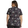 thumbnail image 5 of Cherokee Prints Scrubs Top For Women V-Neck Print CK678, XS, Dog Is My Zen, 5 of 5