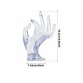 thumbnail image 2 of Mano Exhibidor De Anillos Soporte Para Joyería Joyas Maniqui Xtellar transparente, 2 of 4