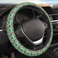 thumbnail image 4 of Kdxio Succulents 1 Print Elastic Stretch Steering Wheel Cover,Auto Steering Wheel Cover,15 Inch Anti-Slip,Warm in Winter and Cool in Summer,Fit Suvs,Vans Cars,Trucks, 4 of 5