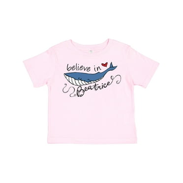 Inktastic Believe In Beatrice the whale Boys or Girls Toddler T-Shirt
