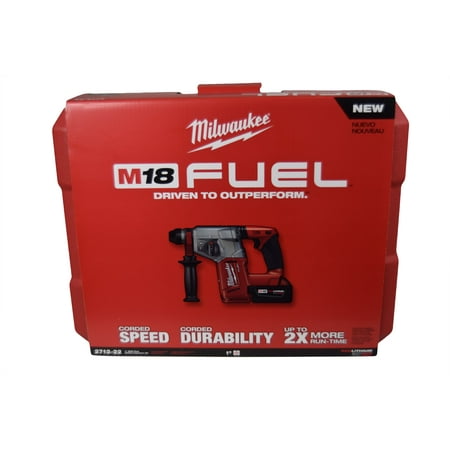Milwaukee 2712 22 M18 Fuel 1 Sds Plus Rotary Hammer With 2 5 0ah Milwaukee 2712 22 M18 Fuel 1 Sds Plus Rotary Hammer With 2