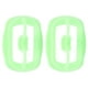 thumbnail image 4 of Retractor de mejillas de silicona, abridor de boca Dental portátil reutilizable para inspección bucal, 2 uds., verde claro, 4 of 14