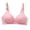 Watermelon Red, variant on Women's Bras Non Padded Wireless Comfortable Breathable Lace Underwire Free Everyday Wear Seamless T Shirt Bra for Daily Use