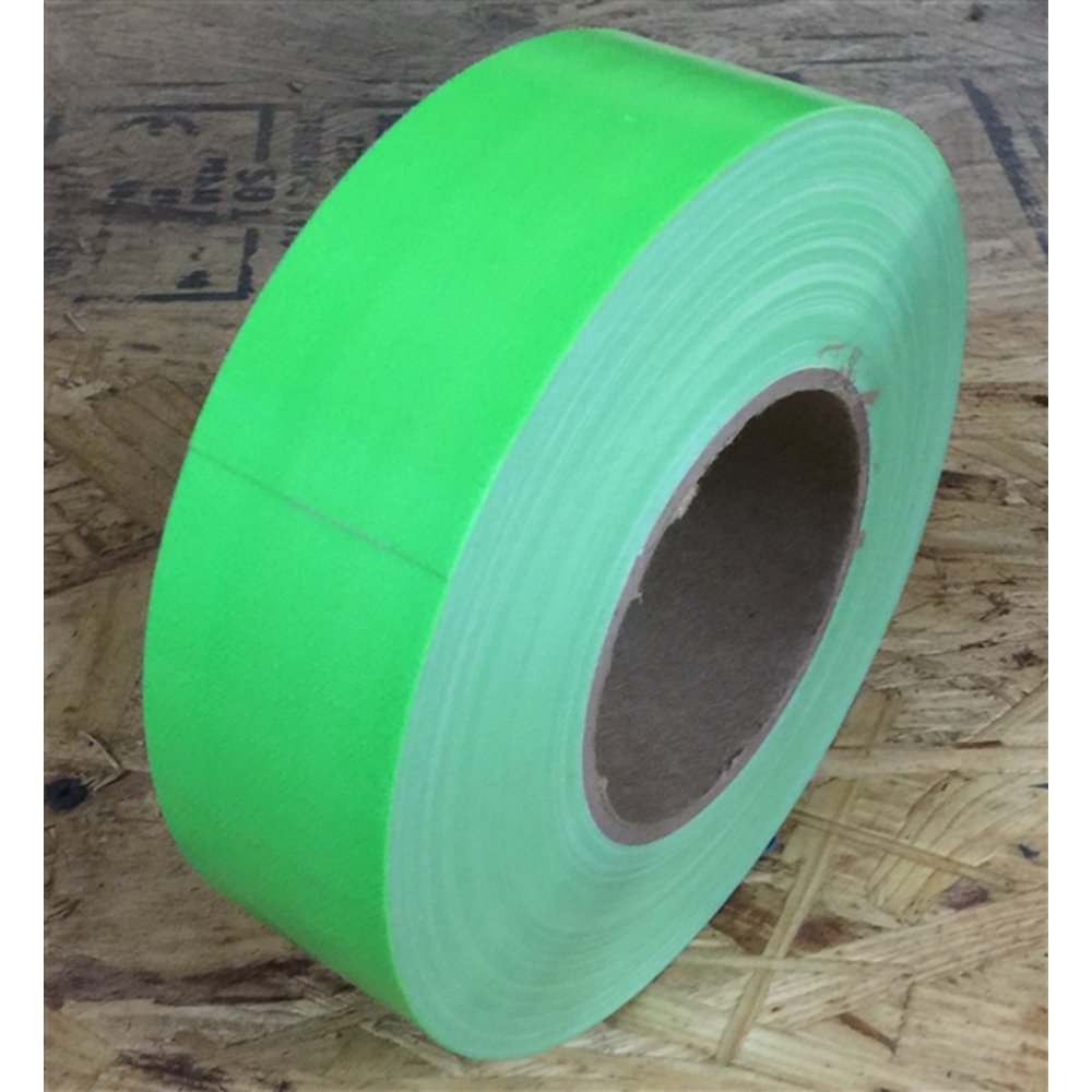 Fluorescent Green Duct Tape 2" x 60 yard Roll
