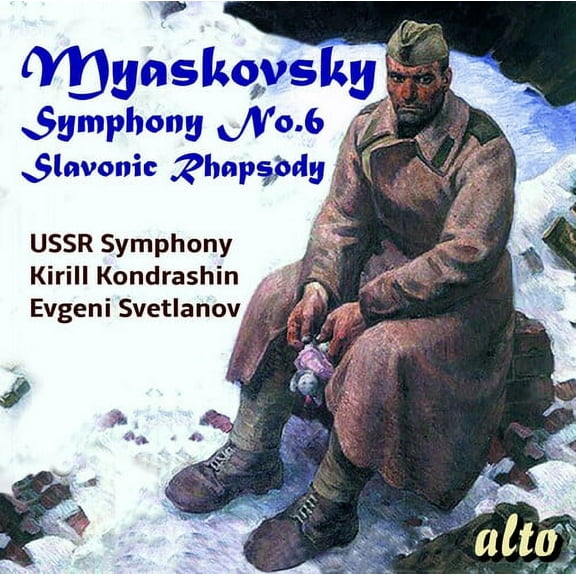Ussr Symphony Orchestra / Kondrashin,Kirill - Myaskovksy: Symphony 6 / Slavonic Rhapsody - Music & Performance - CD
