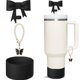thumbnail image 1 of 3 uds accesorios para Stanley Cup 1 Uds. Tapa de cubierta de paja con lazo de 10mm 1 Uds bota de botella de agua 1 Uds cadena de dijes para vaso con asa, 1 of 5