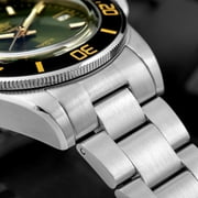 ADDIESDIVE Mens Automatic Watch NH35 Movement, Dive Watches with Ceramic Bezel, Sapphire Crystal, Luminous Analog Date, 200m Waterproof Stainless Steel Wristwatch for Business Casual
