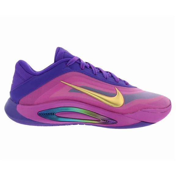 Nike A'One Unisex Shoes Size 10.5, Color: Fierce Purple/Metallic Gold