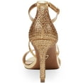 thumbnail image 2 of Thalia Sodi Womens Darria Faux Suede Strappy Dress Sandals, 2 of 3