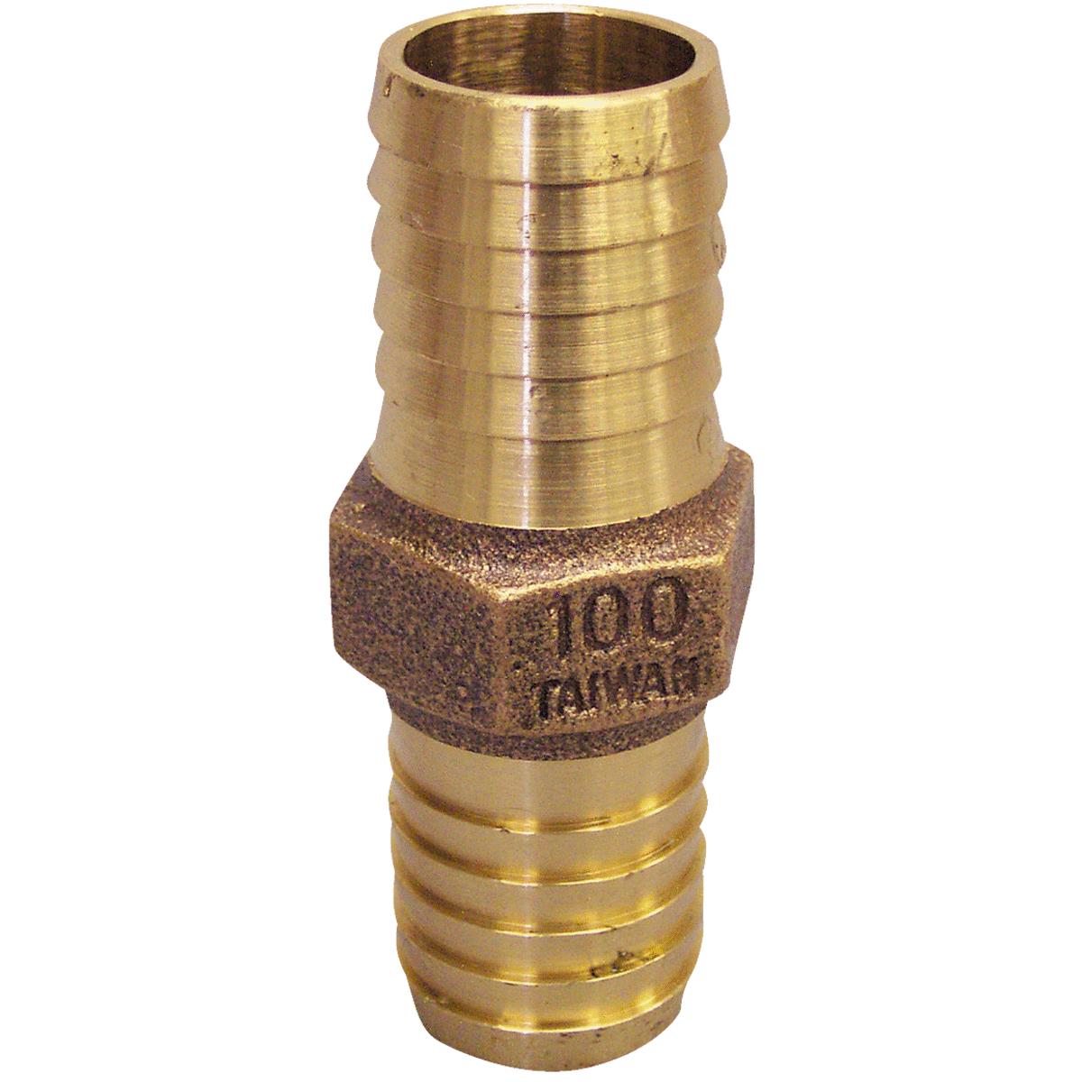 Merrill 3/4 In. Low Lead Brass Hose Barb Insert Coupling RBCPNL75