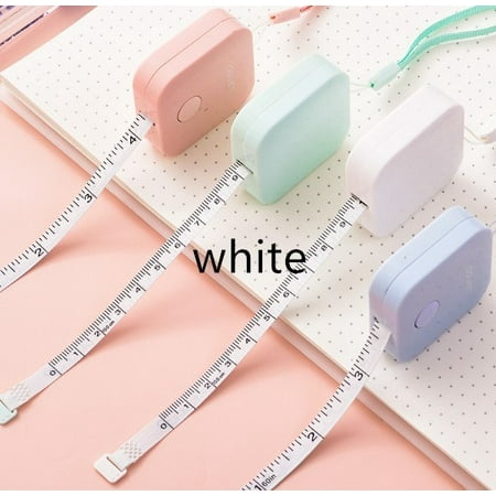 

Homeex Color small leather tape measure tailor s ruler White