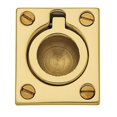 thumbnail image 1 of Baldwin 0392402 Flush Cabinet Ring Pull, Oil Rubbed Bronze, 1 of 1