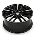 thumbnail image 2 of New OEM Replacement Wheel 19x8 in for 2018-2022 Toyota Camry Machined Face with Painted Inlay Black 19 inch Aluminum Rim, 2 of 4