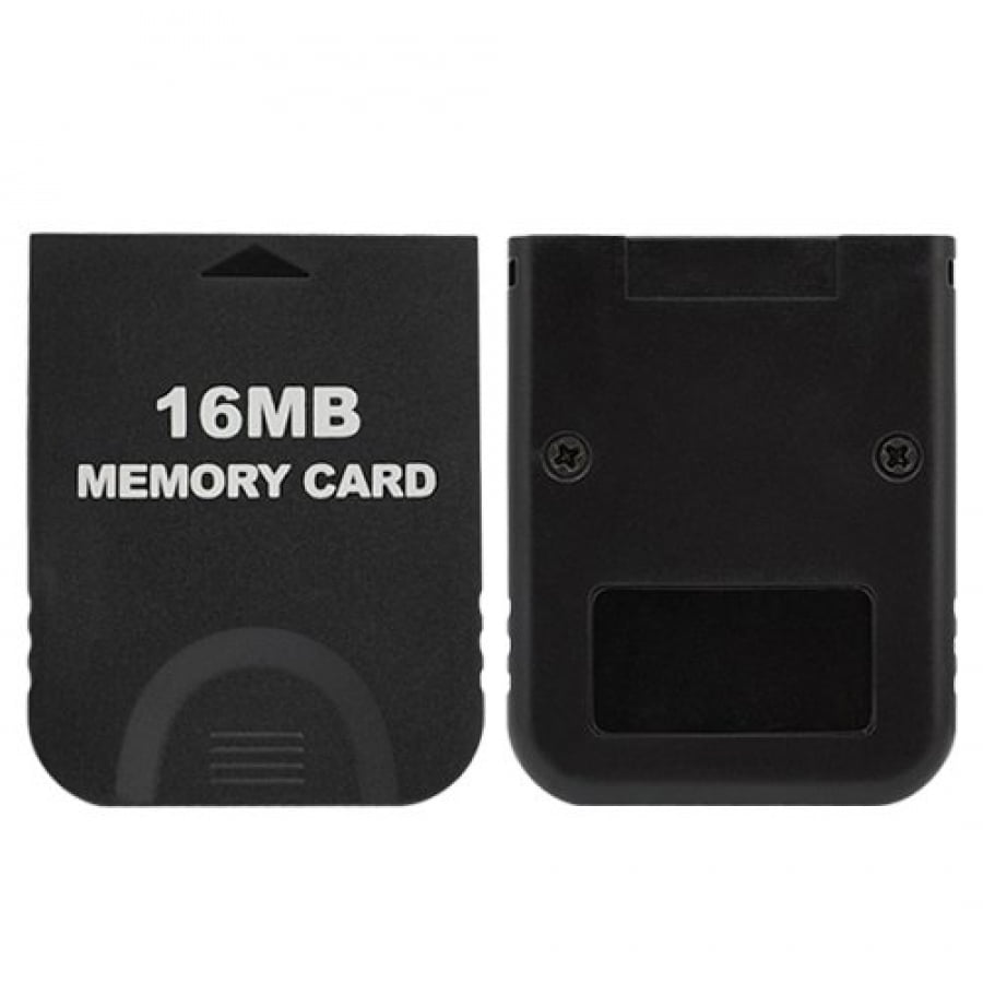 GTMax Black 16MB Memory Card for Ninendo Wii / GameCube