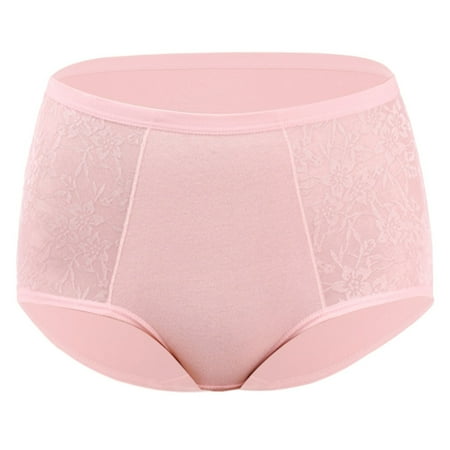 GHSOHS Womens Underwear Panty White Panties for Women Plus Size Lingerie Women s Breathable Lace Elastic Panties Mid Waist Sports Sports Briefs Cotton Crotch Seamless Underwear Red Briefs Boy Sh L