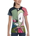 thumbnail image 4 of Galaxy Invader Zim Youth Unisex T-Shirt Crewneck Short Sleeve Double-Sided Print Tee Shirts Top For Boys Girls Kid Teen X-Large, 4 of 6