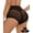 3 Packs-black, variant on 2 Pack Seamless High Waist Underwear Tummy Control Shapewear Stripe Lace Compression Panties Butt Lifter