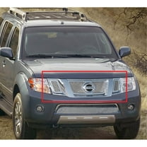 2008-2012 Nissan Pathfinder With Logo Show Stainless Steel Polished Finish 1.8 Mm Wire Mesh Mesh Grille