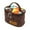 Brown, variant on Camping Spice Containers Portable Multifunction Empty Spice Containers Set with Storage Bag
