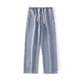 thumbnail image 6 of QHFBli Mens Baggy Jeans Mens Autumn Winter Casual Pant Sports Pants With Pocket Fashion Long Pants Jeans, 6 of 7