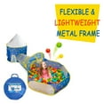 thumbnail image 5 of Kiddzery Rocket Ball Pit Polyester Play Tent, Blue, 5 of 5