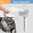 thumbnail image 7 of Renu Dog Brush, Freshfur Shower Brush+bathing Solution, Chewie Steam Brush for Dogs Shedding, 3 in 1 Rechargeable Steams Cat Brushes Self Cleaning Hair Removal Grooming Supplies Tool for Indoor, 7 of 7