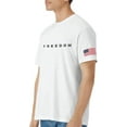 thumbnail image 3 of Freedom T-Shirt, Cotton, American Flag Design, Short Sleeve Crew Neck, Casual Wear, 3 of 3