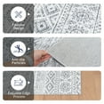 thumbnail image 4 of Washable Area Rug 5x7 Retro Boho Chic Medallion Distressed Design Living Room Indoor Non-Slip Large Oriental Accent Throw Rug for Kitchen Bedroom Office Carpet, 4 of 8