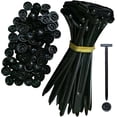 thumbnail image 1 of Bridas de nailon autoblocantes universales – Paquete de 100 bridas versátiles para reparación de automóviles y uso diario., 1 of 5