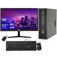 thumbnail image 1 of HP EliteDesk 800 G2 SFF PC Professionnel, intel core i5 3.2GHz, 8 Go RAM, 128 Go SSD, Moniteur 20 Pouces Pouces, Windows 10 Pro -Reconditionné, 1 of 3