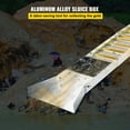 thumbnail image 2 of KFFKFF Folding Aluminum Alloy Sluice Box, Compact 50" Sluice Boxes for Gold, Lightweight Gold Sluice Equipment, Portable Sluice Boxes w/ Miner's Moss, River, Creek, Gold Panning, 2 of 9