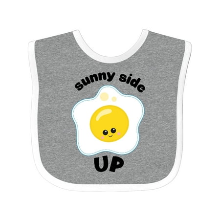 

Inktastic Sunny Side Up Gift Baby Boy or Baby Girl Bib