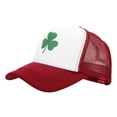 thumbnail image 1 of GDREDA Summer Hat Three Leaves Pattern Baseball Cap Tongue Outdoor Sun Hat，Wine, 1 of 4