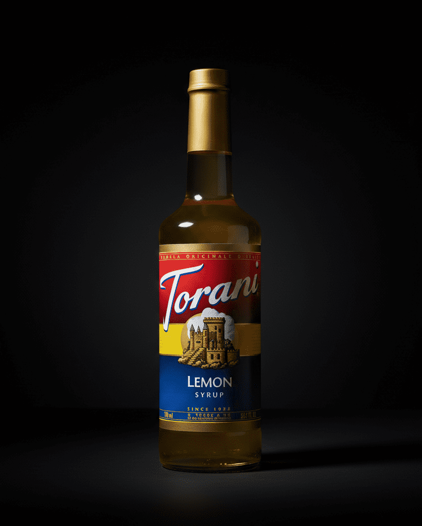 Torani Lemon Syrup cs 12/750 ml