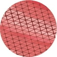 thumbnail image 1 of Ahgly Company Indoor Square Patterned Love Red Area Rugs, 3' Square, 1 of 6
