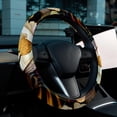 thumbnail image 6 of Bee 14.5 Inch Printing PVC Leather Steering Wheel Cover Car Wheel Covers Auto Accessories, 6 of 6