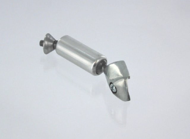12MM WIDE SET SCREW NICKEL 3-BOLT FLANGE BRACKET AMI UCFK201NP FACTORY NEW!