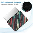 thumbnail image 2 of FORMRS 15-15.6 inch Laptop Sleeve Case Soft Carrying Quilted Computer Bag Cover, Abstract Stripes, 2 of 7