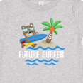 thumbnail image 4 of Inktastic Surfing Future Surfer Bear Boys or Girls Baby T-Shirt, 4 of 5