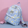 thumbnail image 4 of CNKOO Daisy Printed Backpacks   Water Resistant Lightweight Bookbag For Middle School (Green), 4 of 9